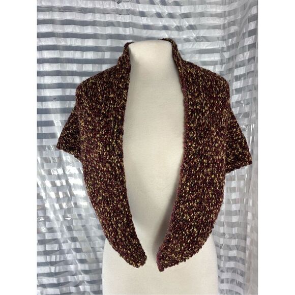 Homemade Crochet Multi Color Wrap Shawl - Picture 1 of 2
